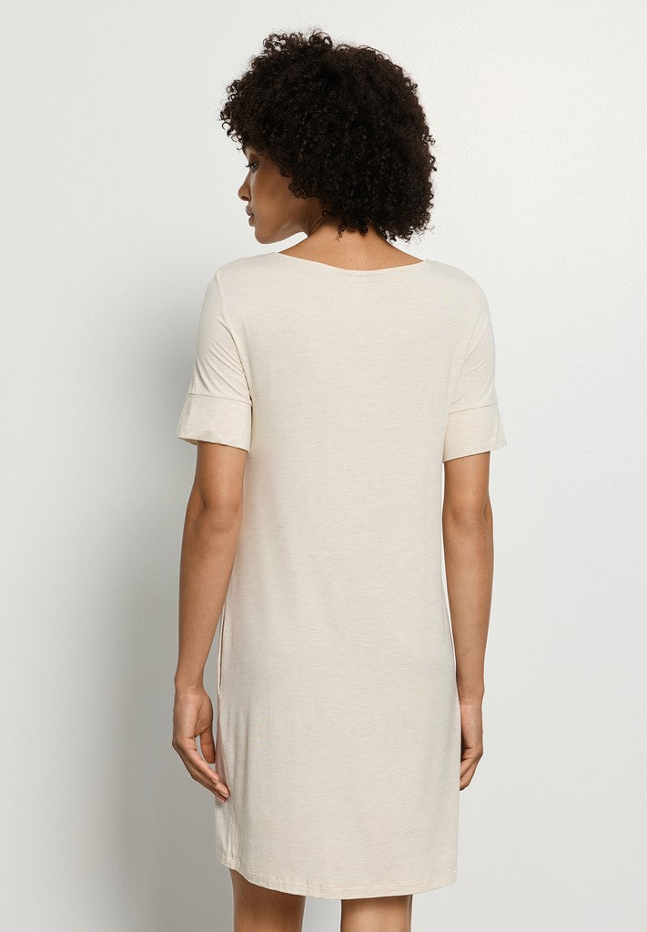 Natural Elegance -Short Sleeved Nightdress