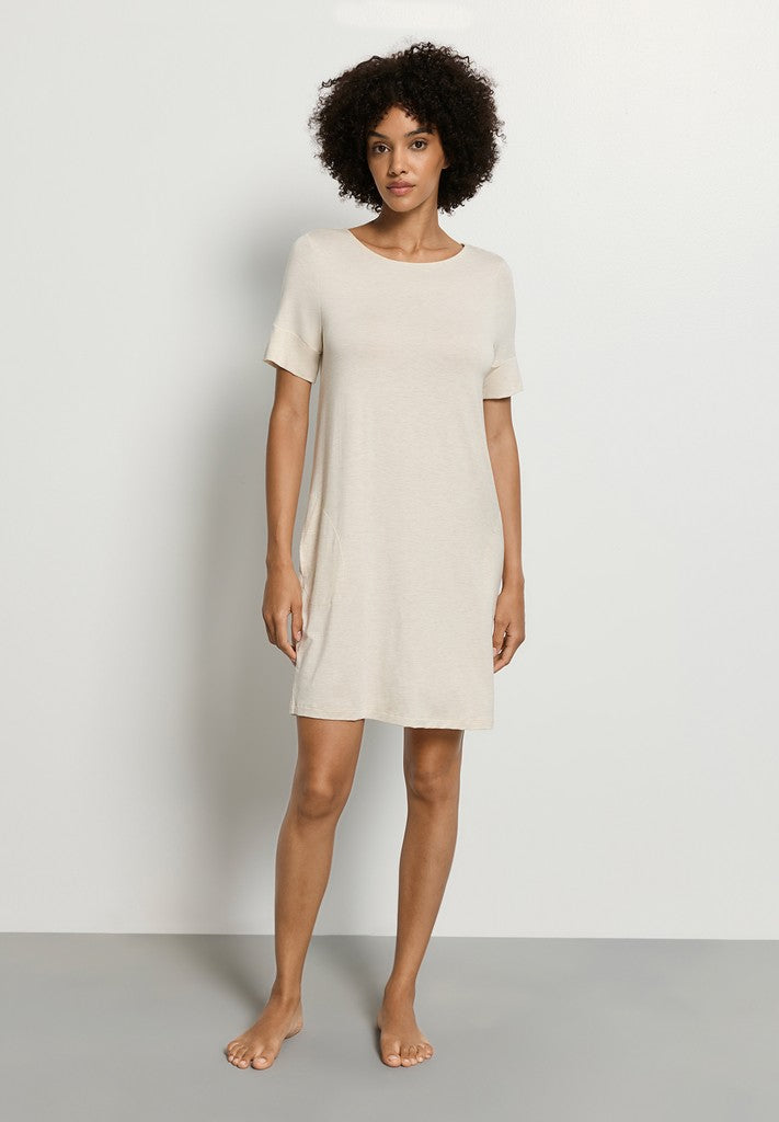 Natural Elegance -Short Sleeved Nightdress