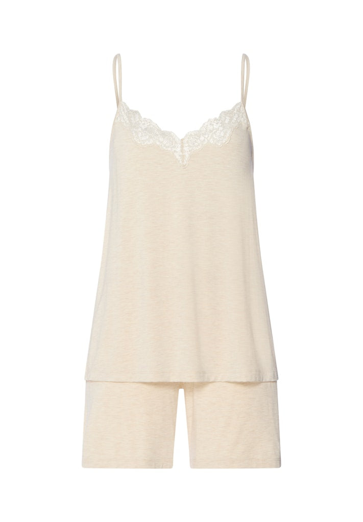 Natural Elegance - Sleeveless Short Pyjama - HANRO