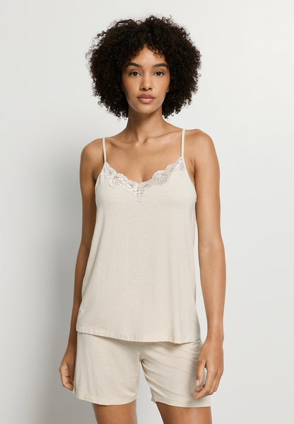 Natural Elegance - Sleeveless Short Pyjama