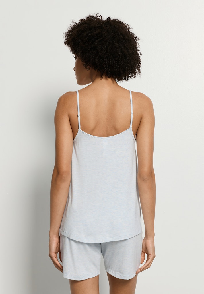 Natural Elegance - Sleeveless Short Pyjama