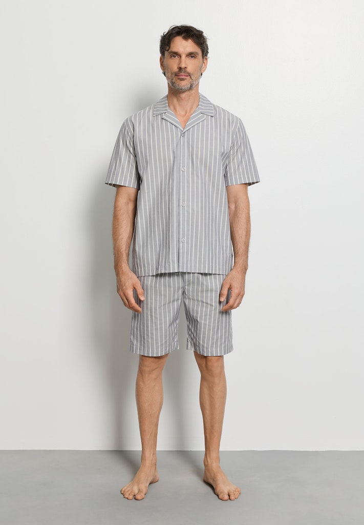 Night & Day - Short Sleeved Henley Shirt