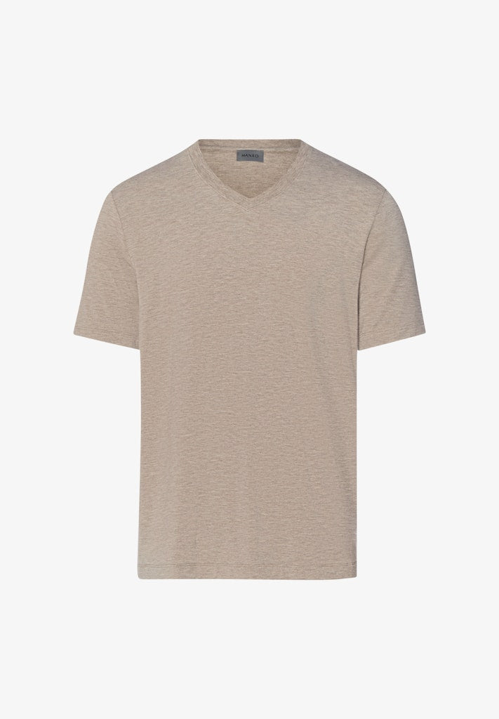 Casuals- Short Sleeved V-Neck T-Shirt - HANRO