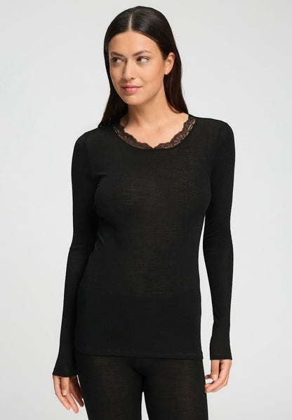 Woolen Lace - Long Sleeved Top