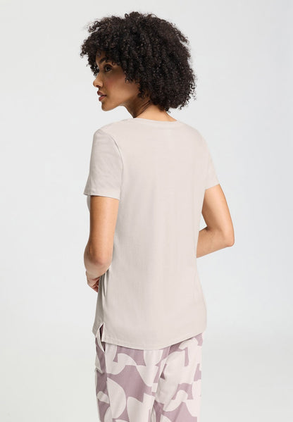 Sleep & Lounge - Short Sleeved Top