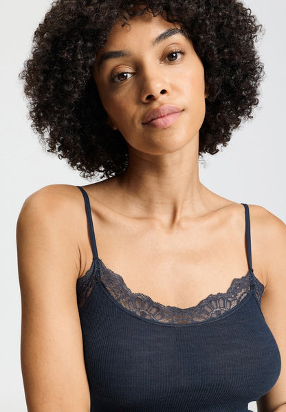 Woolen Lace - Spaghetti Top
