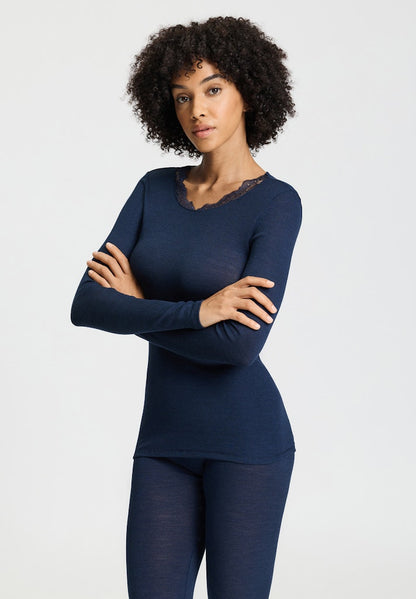 Woolen Lace - Long Sleeved Top