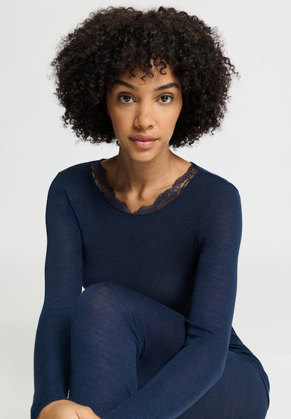 Woolen Lace - Long Sleeved Top