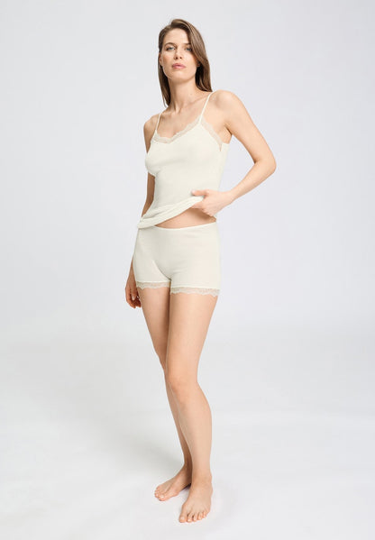 Woolen Lace - Spaghetti Top