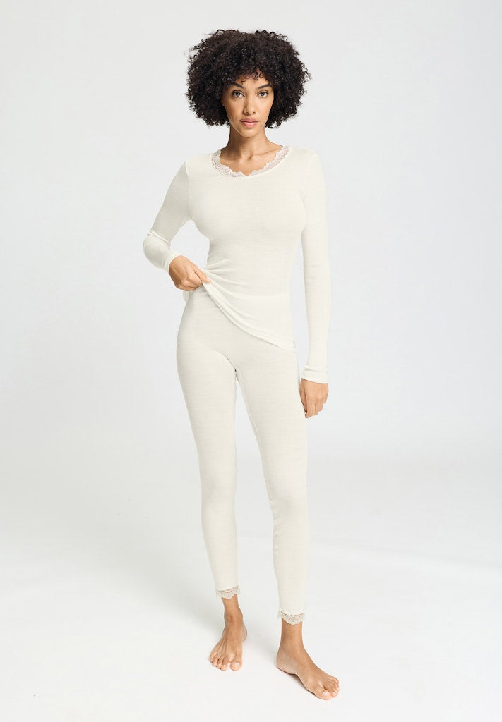Woolen Lace - Long Sleeved Top