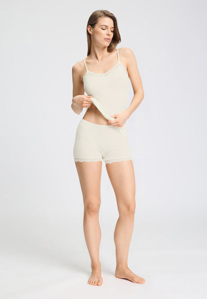 Woolen Lace - Long Leg Maxi Briefs