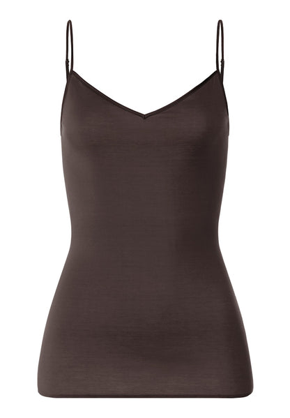 Cotton Seamless - V-Neck Spaghetti Top