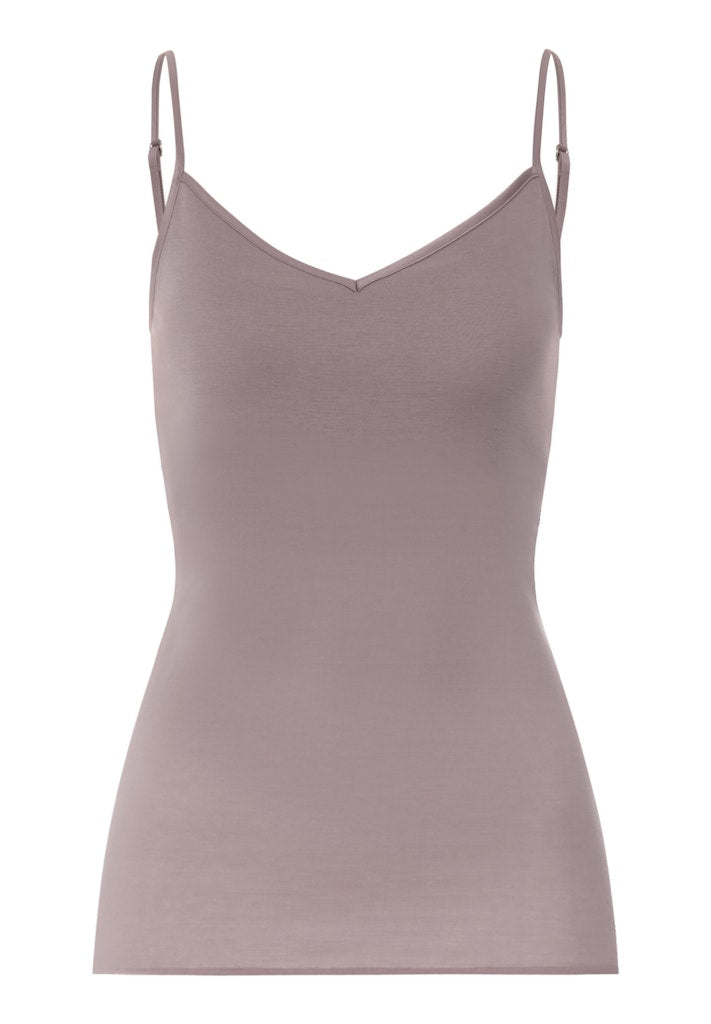 Cotton Seamless - Padded Spaghetti Top