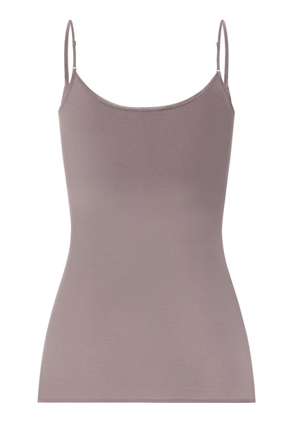 Cotton Seamless - Padded Spaghetti Top
