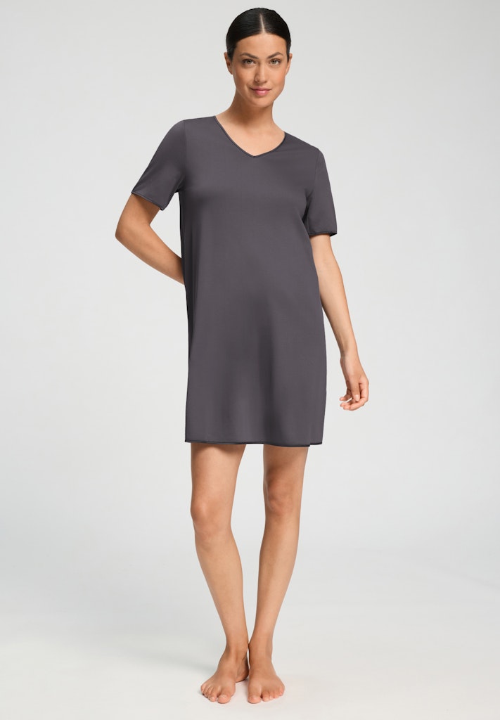 Cotton Silk - Short Sleeved Nightdress 90cm
