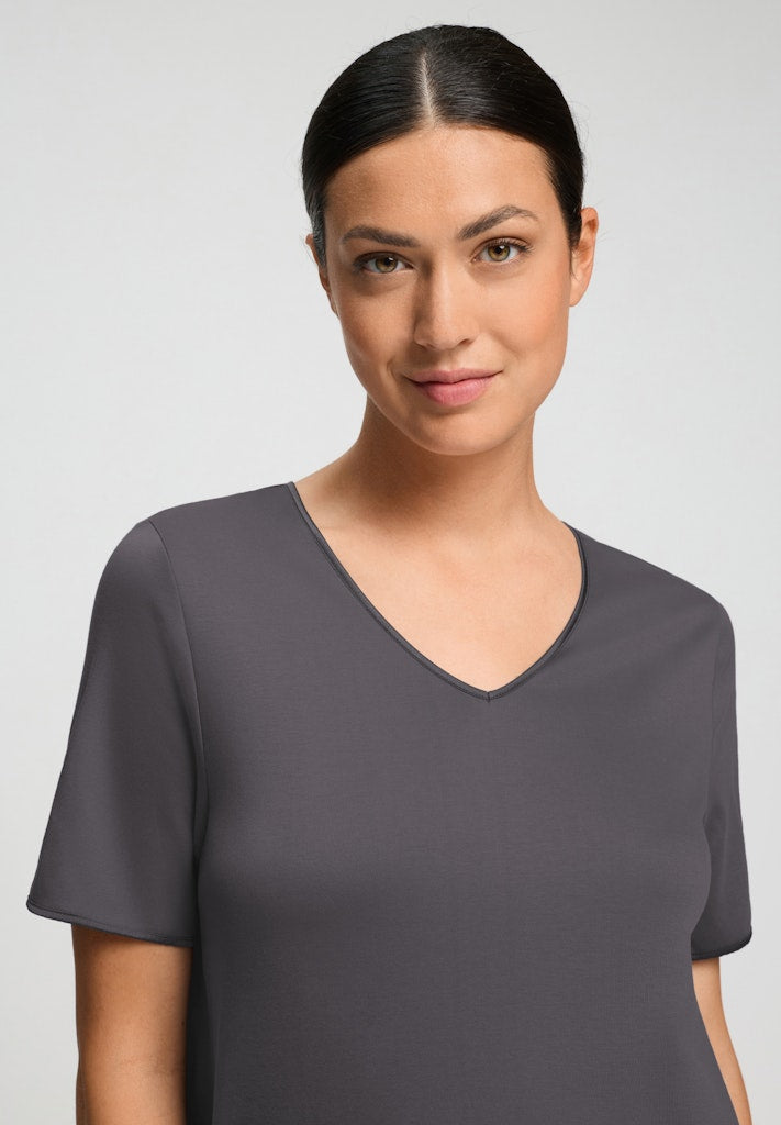 Cotton Silk - Short Sleeved Nightdress 90cm
