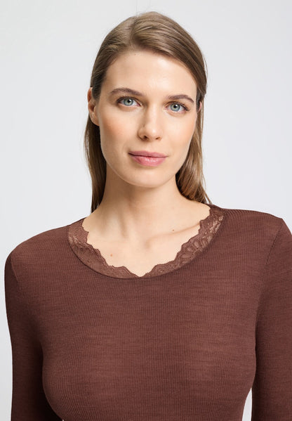 Woolen Lace - Long Sleeved Top
