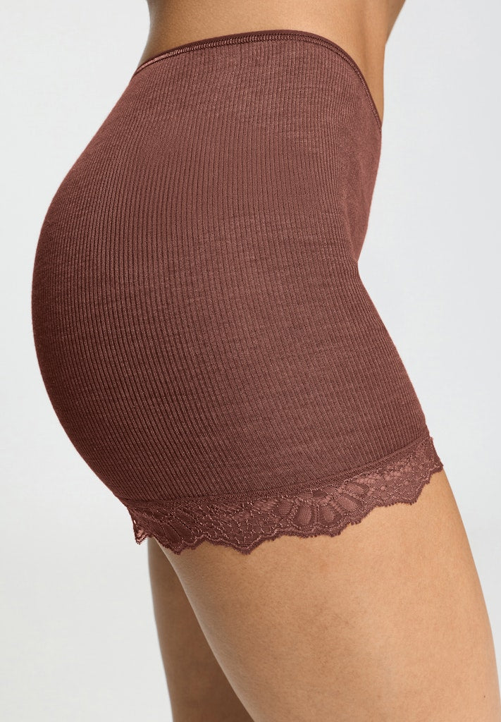 Woolen Lace - Long Leg Maxi Briefs