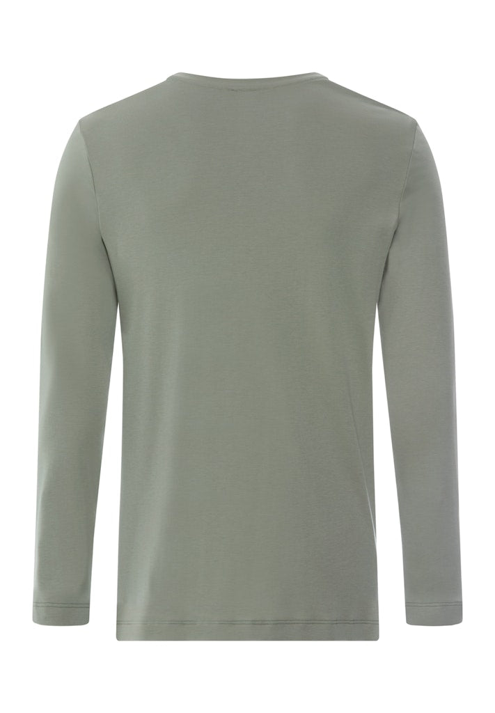 Cozy Comfort - Long Sleeved Henley Shirt