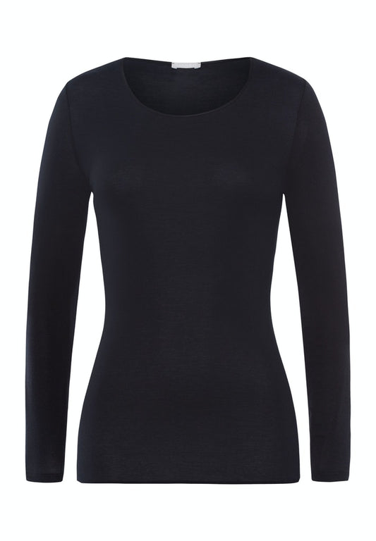 Cotton Seamless - Long Sleeved Top - HANRO