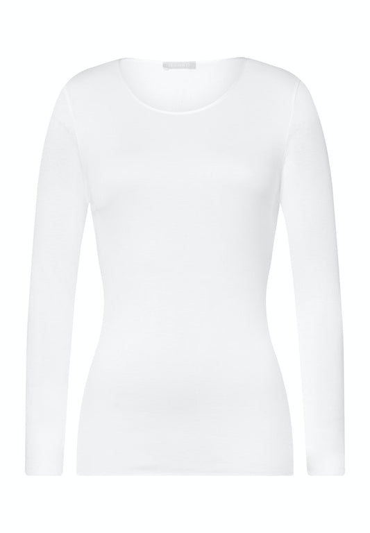 Cotton Seamless - Long Sleeved Top - HANRO