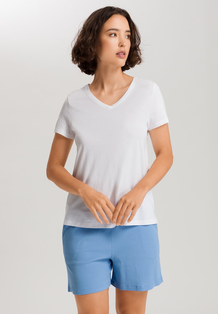 Sleep & Lounge - Short Sleeved V-Neck Shirt