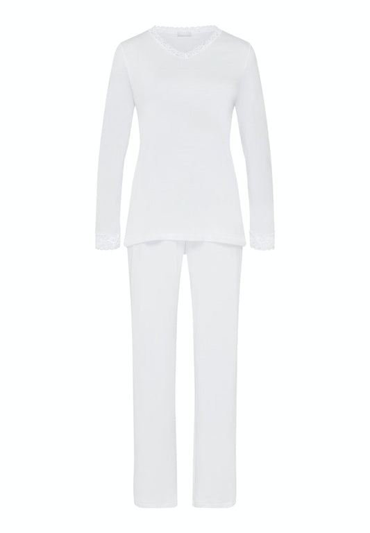 Moments - Cotton Long-Sleeved Pyjamas - HANRO