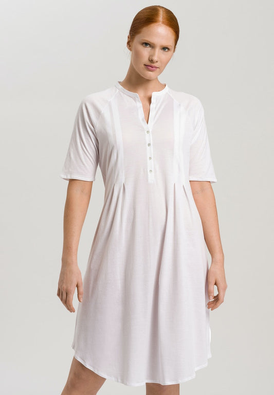 Cotton Deluxe - Short Sleeved Nightdress - HANRO