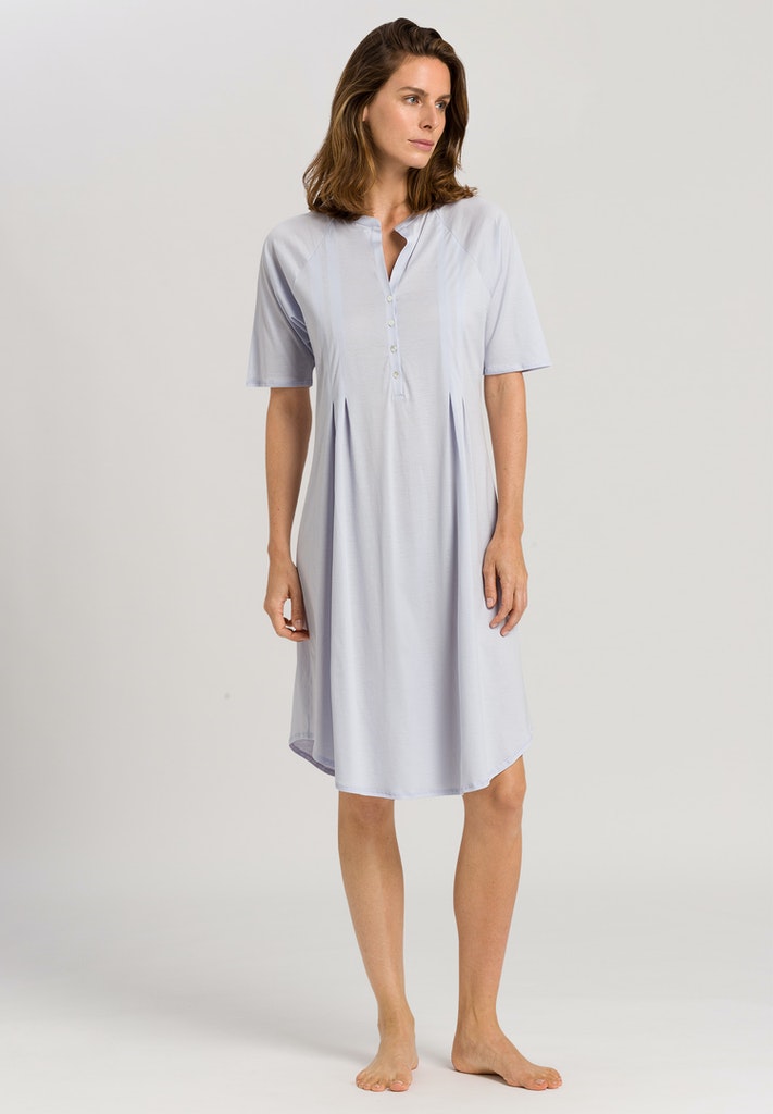 Cotton Deluxe - Short Sleeved Nightdress - HANRO