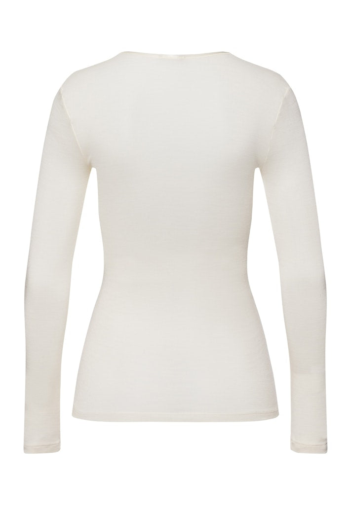 Woolen Silk - Long-Sleeved-Top - HANRO