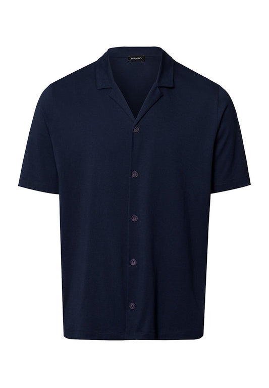 Night & Day -  Short Sleeved Henley Shirt - HANRO