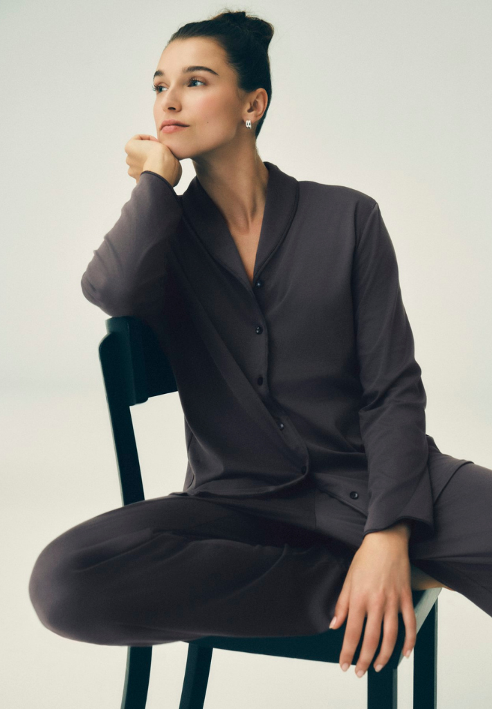 Cotton Silk - Long Sleeved Pyjama