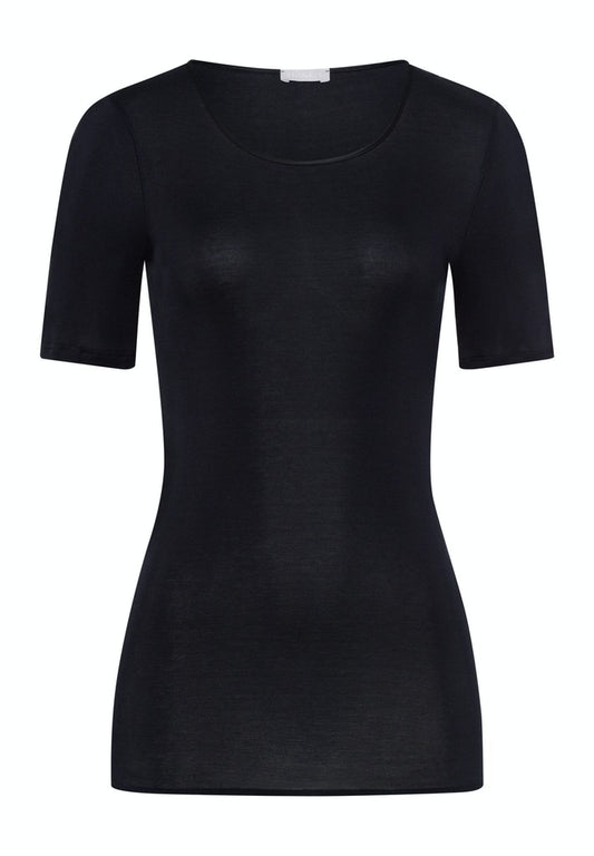 Cotton Seamless - Short Sleeved Top - HANRO