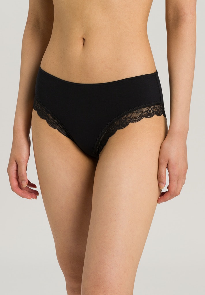 Buy Black Lace High Waist High Leg Knickers from Next USA