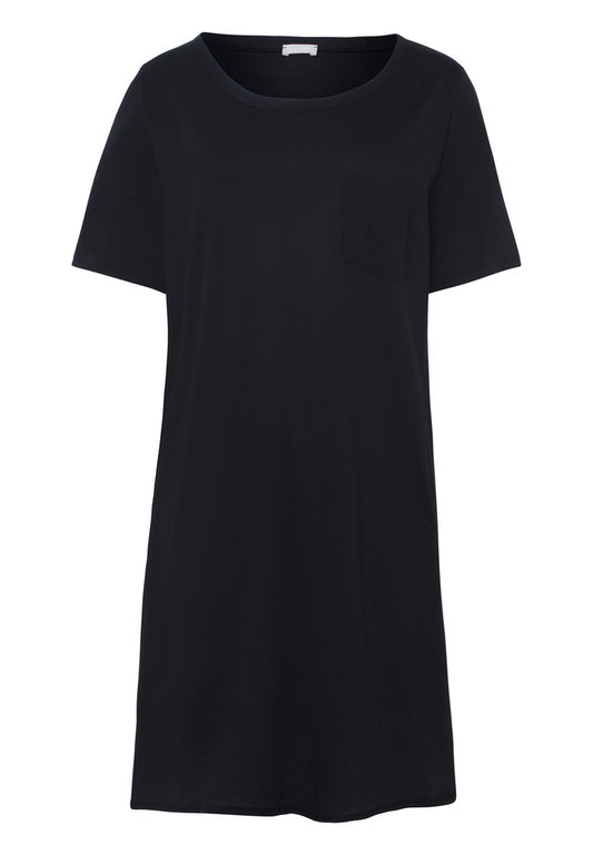 Cotton Deluxe - Short-Sleeved Nightdress - HANRO