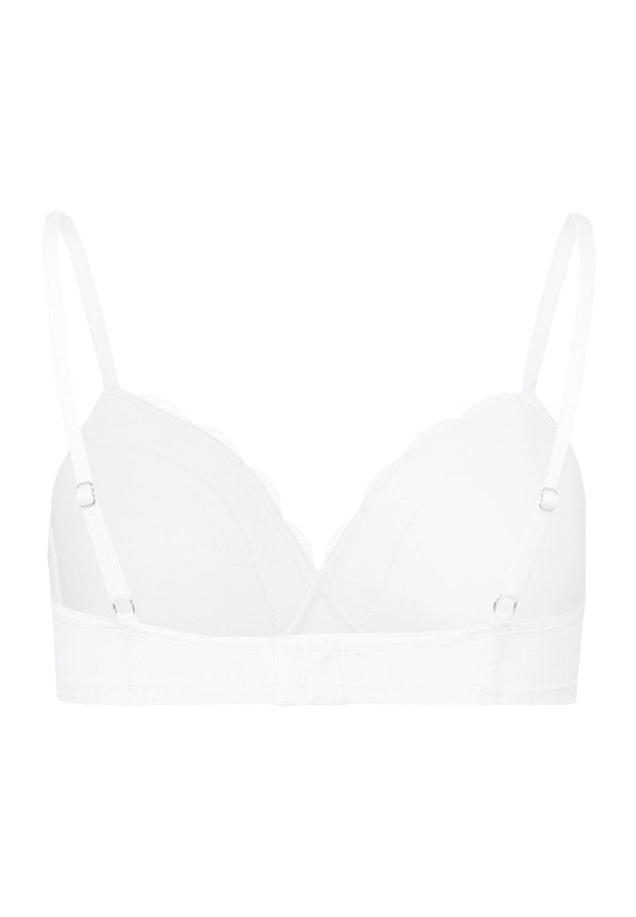 Cotton Lace - Light Padded Underwired Bra