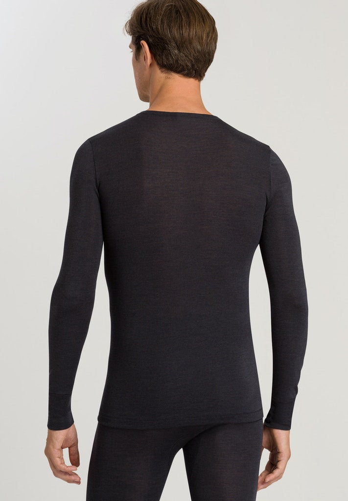 Woolen Silk - Long-Sleeved Shirt - HANRO