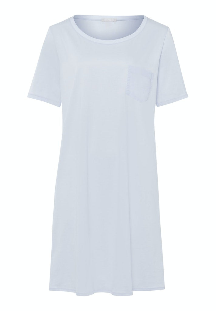 Cotton Deluxe - Short-Sleeved Nightdress - HANRO