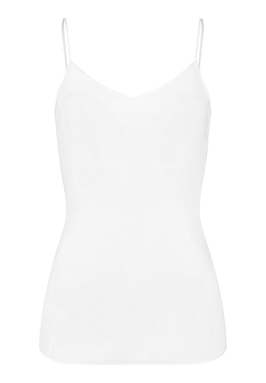 Cotton Seamless - Padded Spaghetti Top - HANRO